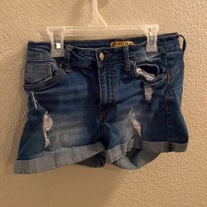 Wax Jean shorts